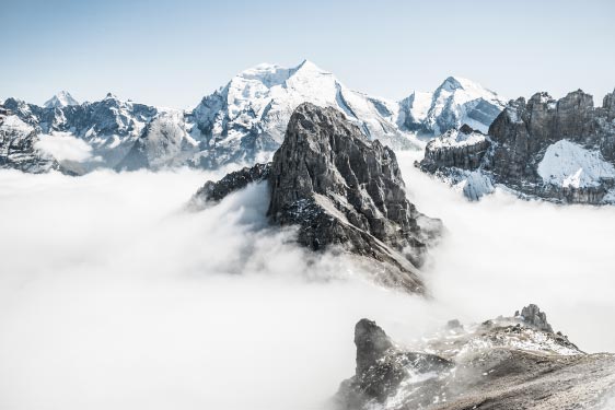 Cloud Covering Mountains 1